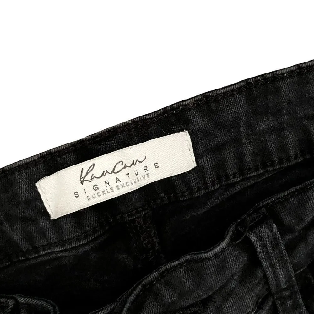 KanCan signature buckle exclusive black jeans comfortable casual pants denim Size 30 - Image 3