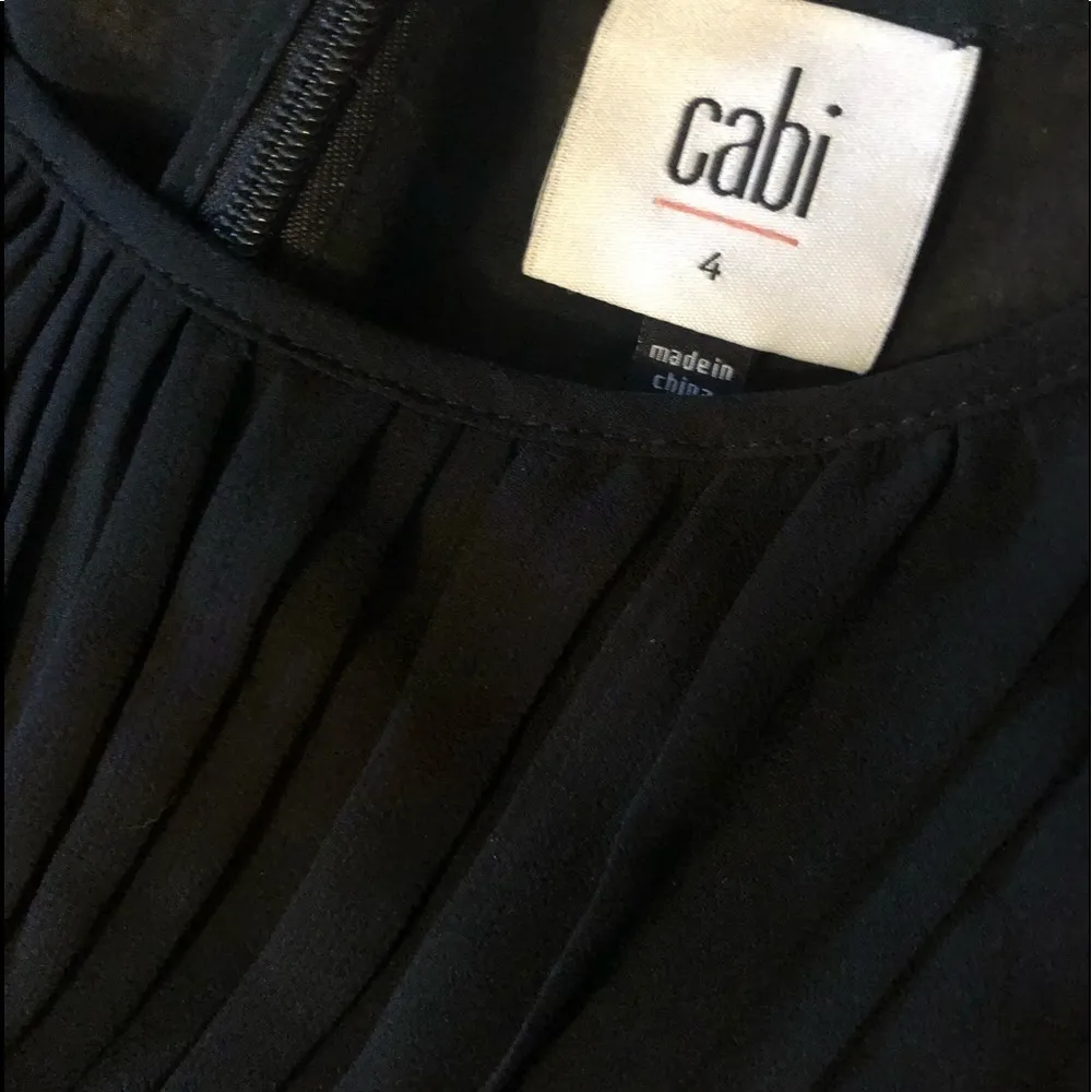 CAbi Bustier Croc Print Peplum Hem Top Black 4 Dressy RegencyCore Date Night - Image 4