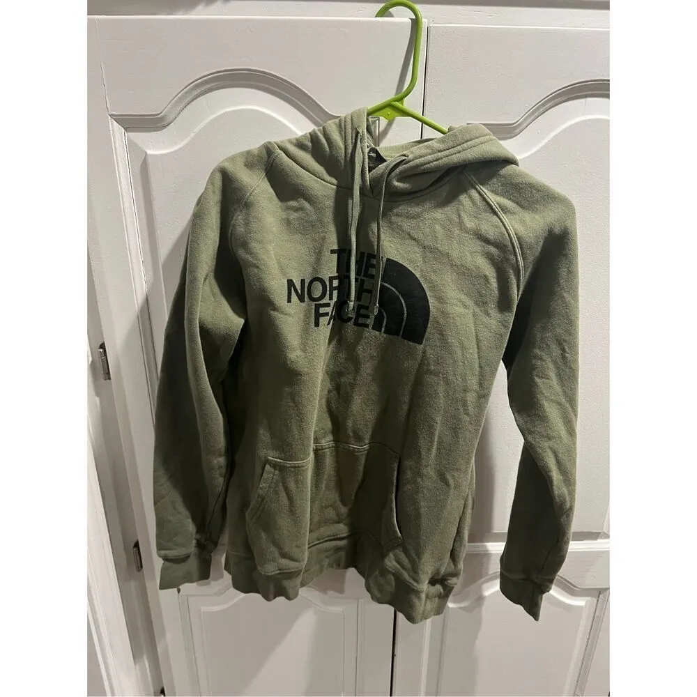 The North Face Olive Women’s Hoodie medium - Image 2