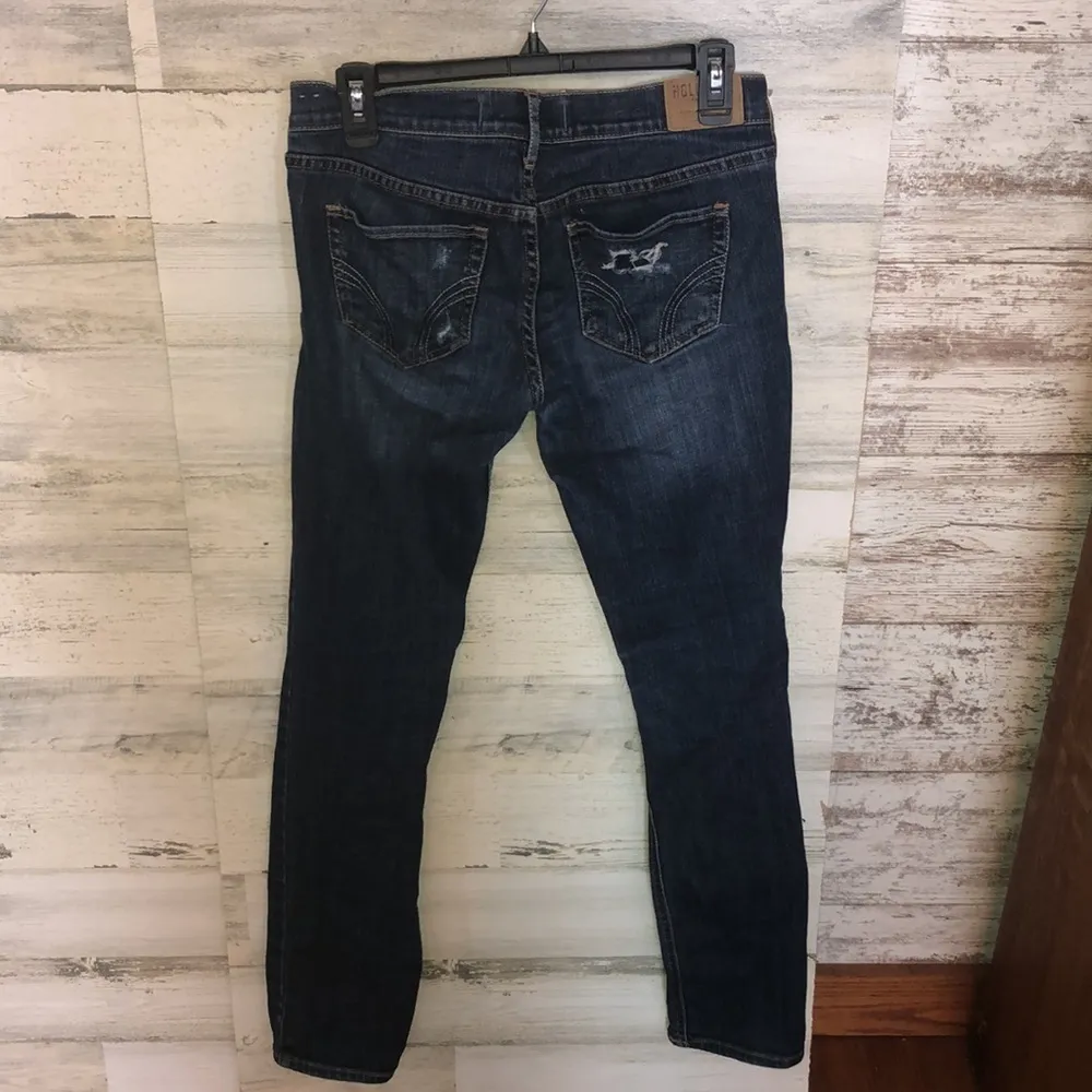 Hollister social street laguna skinny jeans distressed jeans size 26W 31… - Image 6