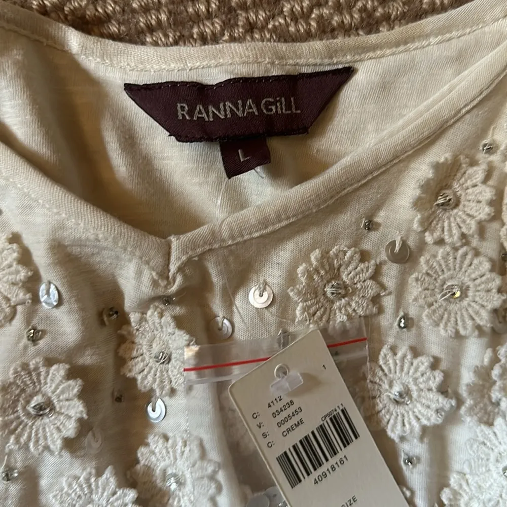 Ranna Gill  large lined cotton tank top nwt $98 - Image 5