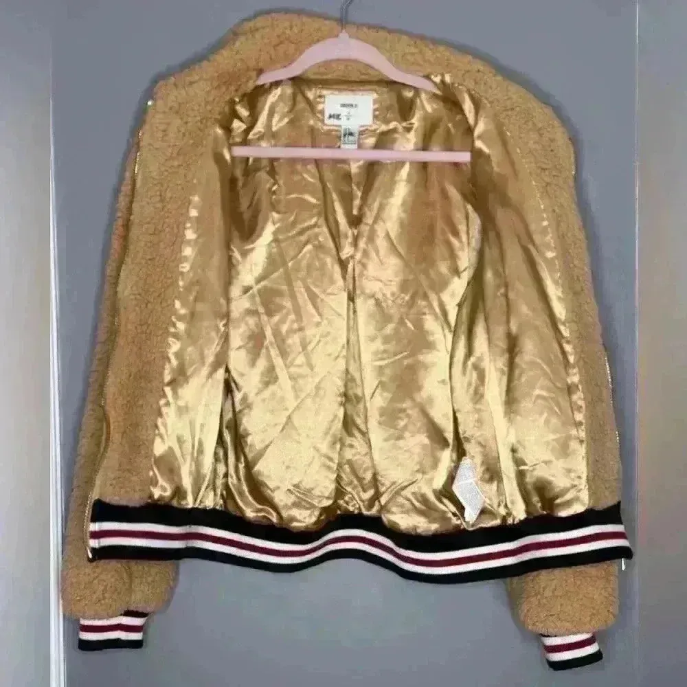 Forever 21  Sherpa Jacket Sweater Zip Up (473) - Image 5