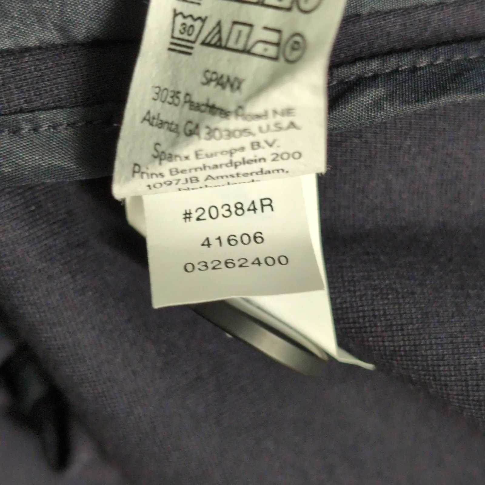 NWT Spanx Perfect Collarless Blazer Classic Navy Blue Size XL - Image 10
