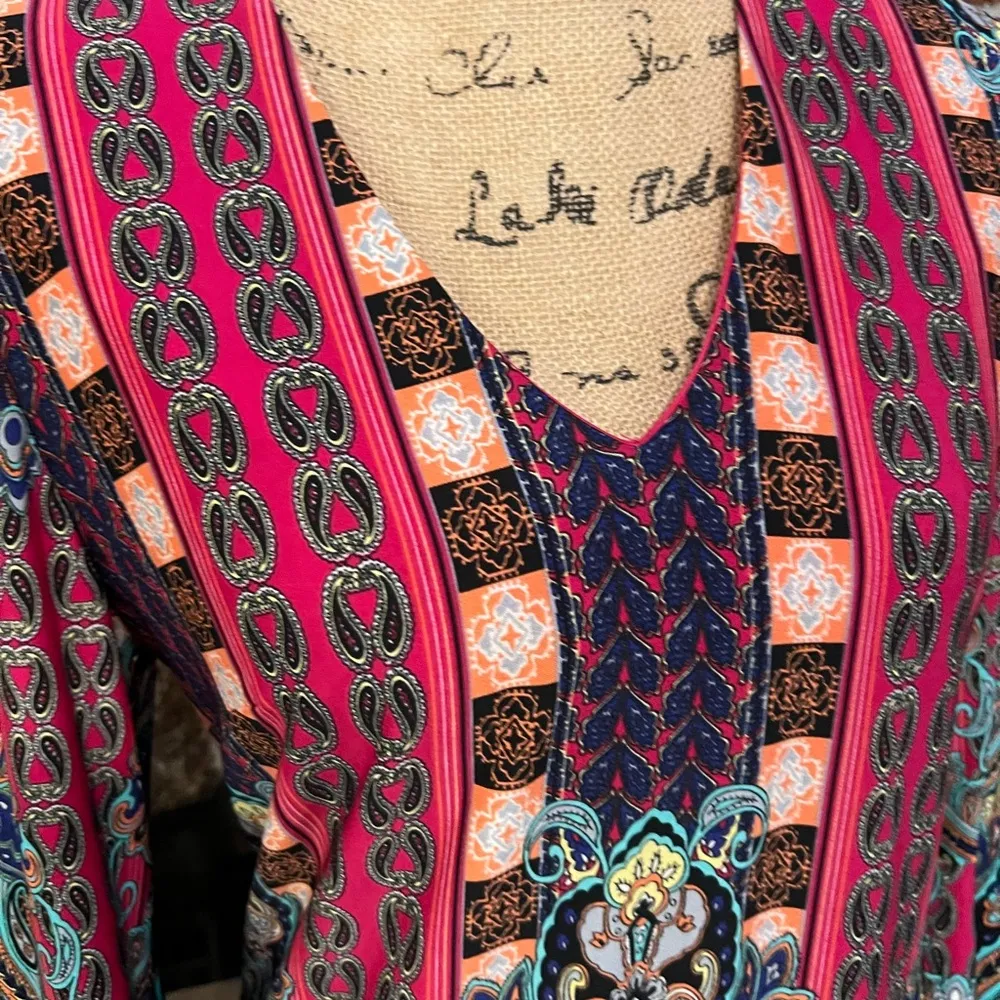 studio vneck dress - Image 2