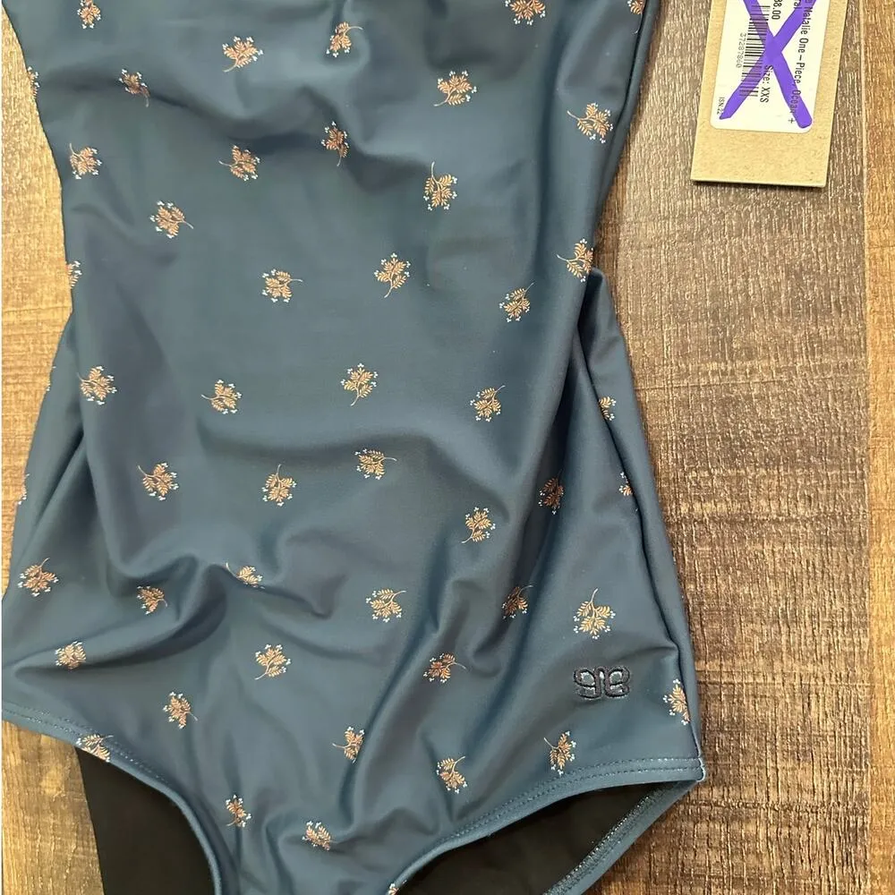 NWT Albion Fit Ocean + Coral The Natalie One-Piece Swimsuit Size XXS - Image 5