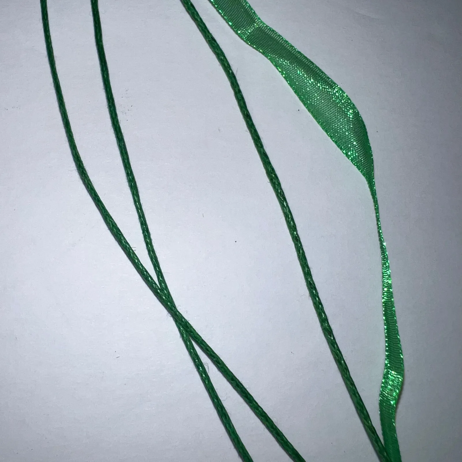 Murano Glass Heart Pendant Necklace Clear Green Pink Gold Hand Painted Flower - Image 6