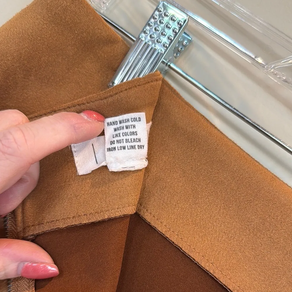 Brown Pencil Mini Skirt for Work - Image 6