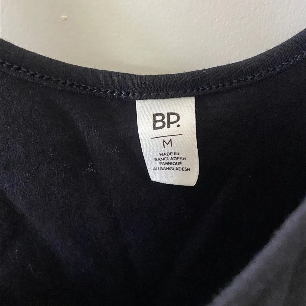 BP Bodysuit Womens Sz Medium Black Essential New - Image 3