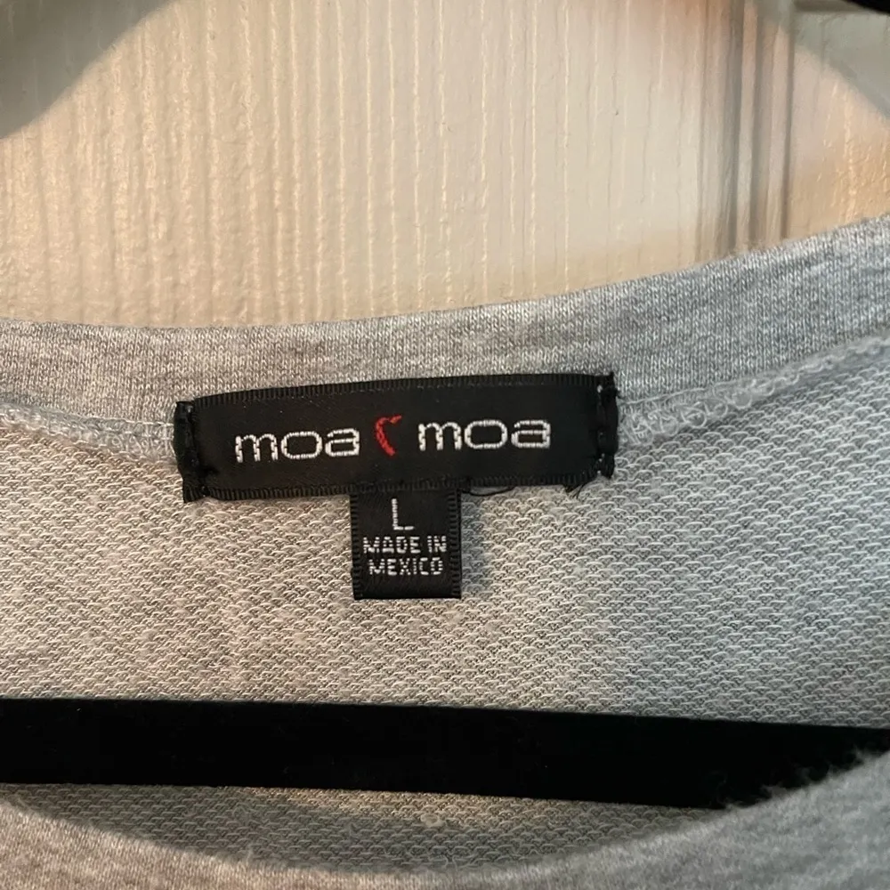 Moa Moa cropped top with drawstring hem - Image 4