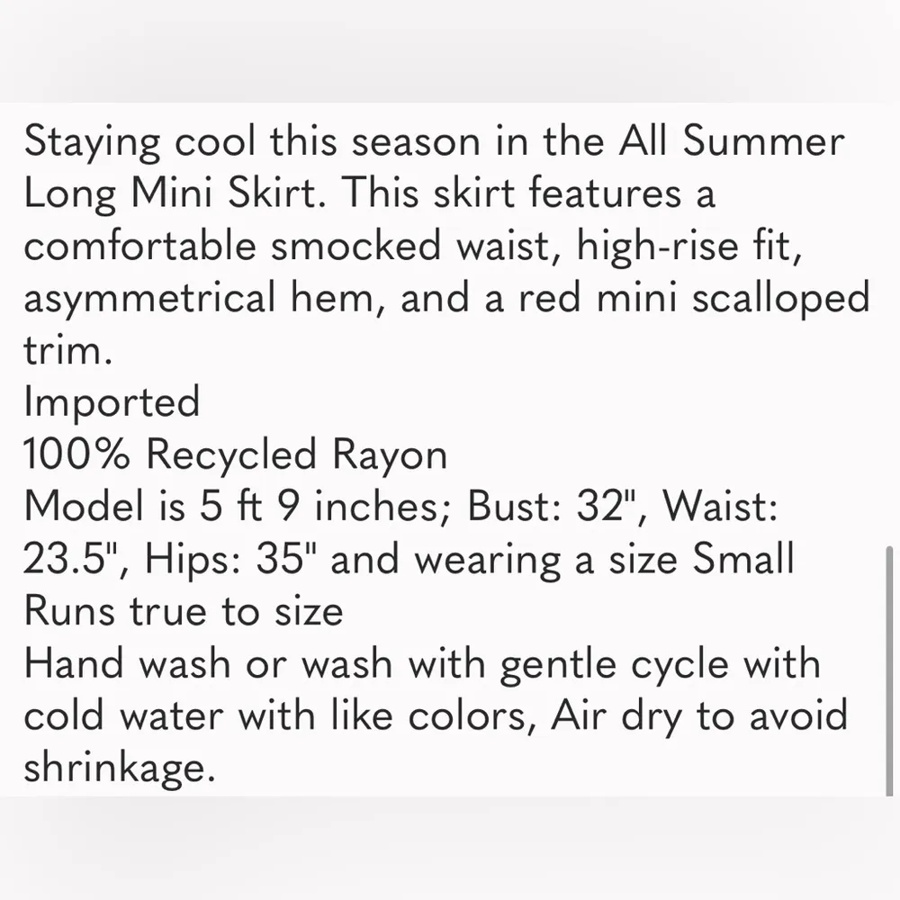 - LOST + WANDER Floral Tiered Mini Skirt medium -New!!! - Image 7