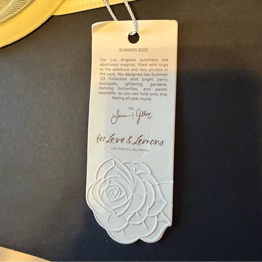 For Love and Lemons Pastel Papillon Butterflies
Underwire mesh bra 38DD, NWT - Image 10