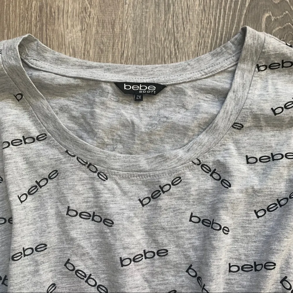 NWT BEBE 2X Sport Tshirt - Image 5