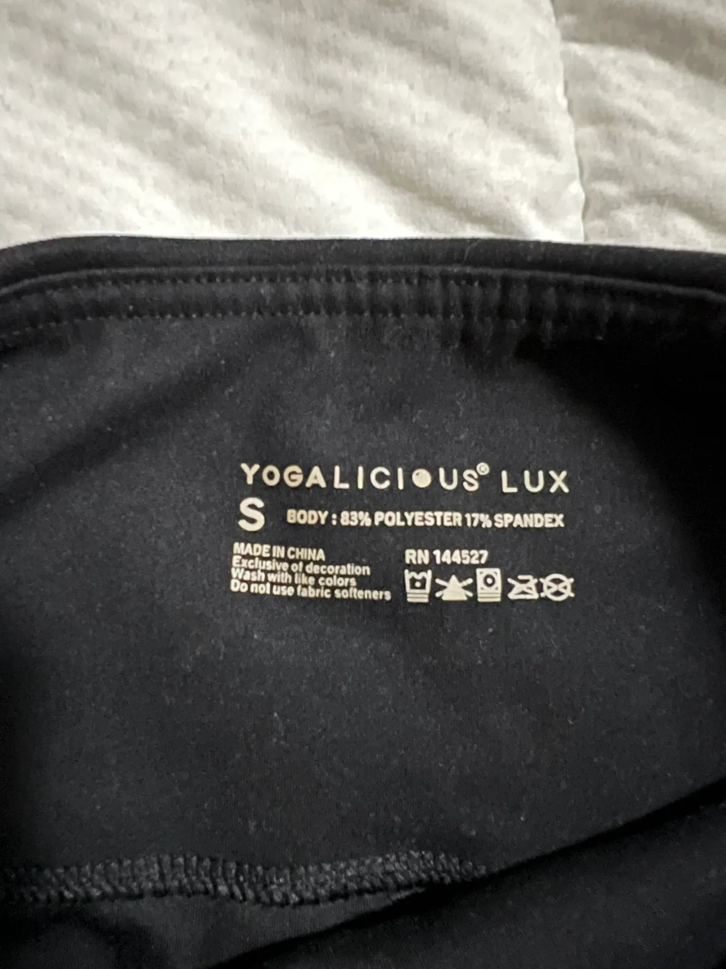 Lux Women's Black Biker Shorts - Image 2