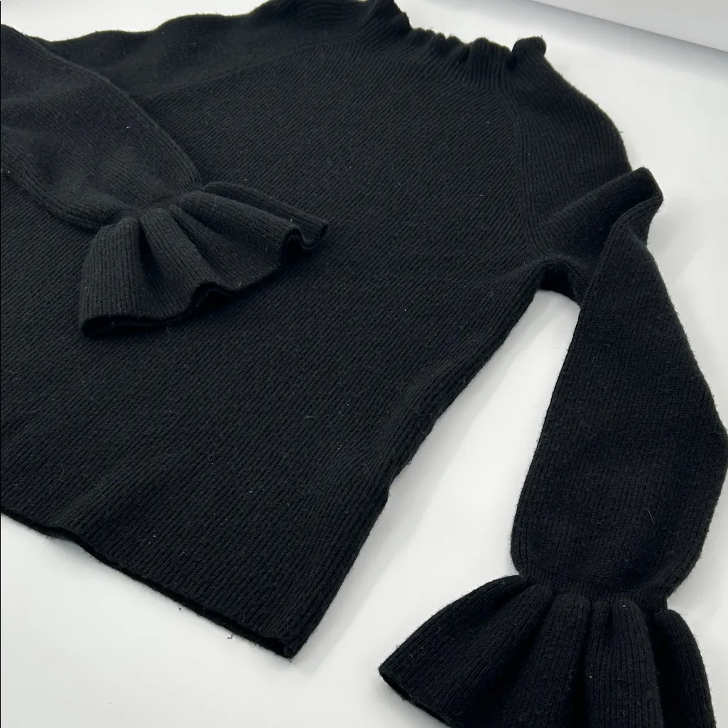 Banana Republic Black Cowl Neck Sweater - Image 11
