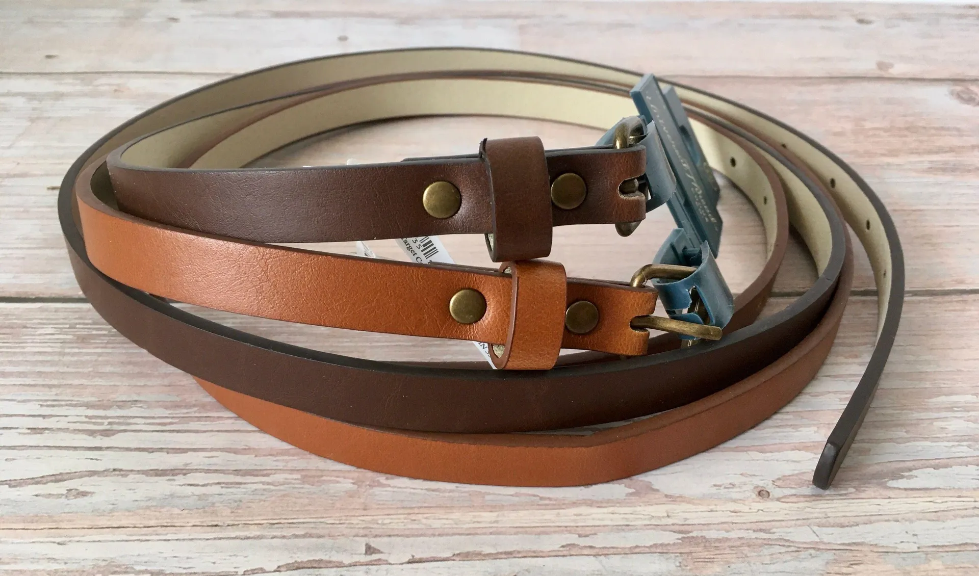 Leather Belts, XXL Brown - Image 2