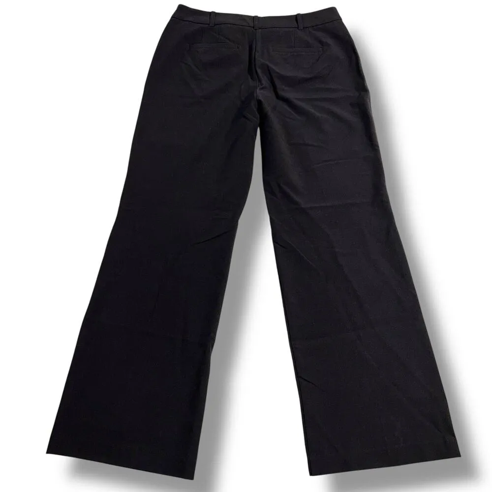 George Womens Dress Pants Stretch Bootcut Solid Black Career Office Size 10 - Image 5