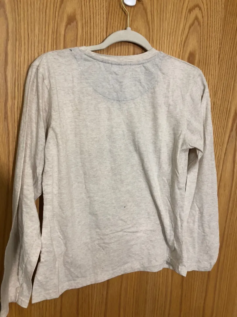 Harry Potter Pj Top Tan Size M - Image 2