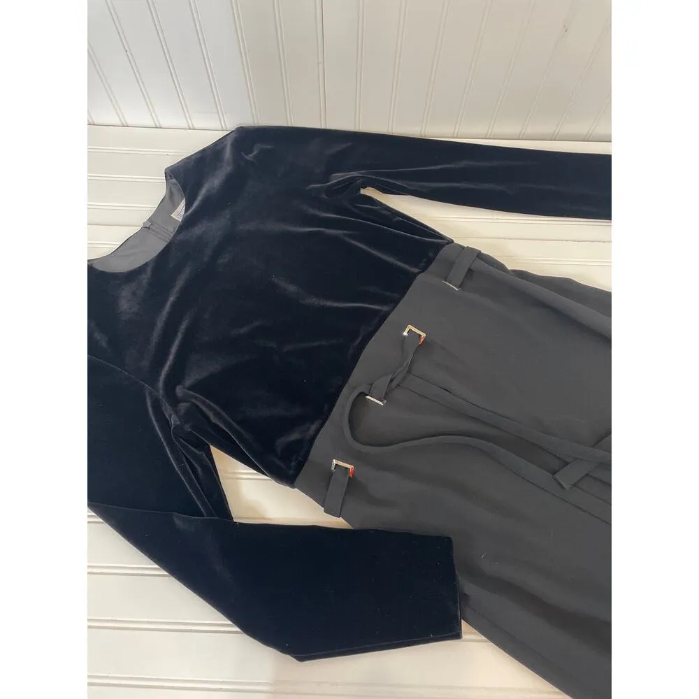 Vintage Jessica Howard Long Sleeve Maxi Dress Crewneck Long Sleeve Size 10 - Image 7