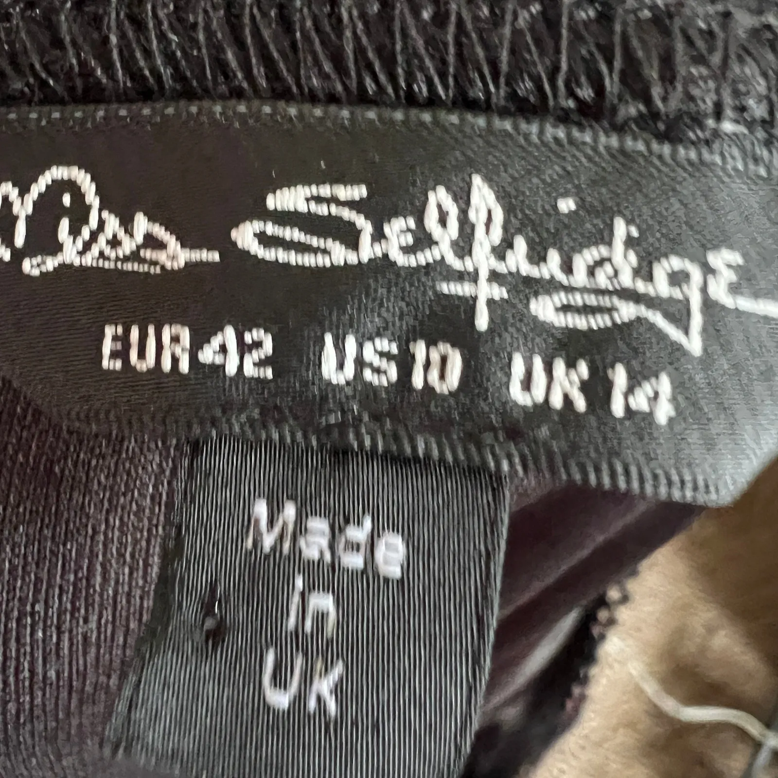 Black Pink Floral Midi Skirt, Vintage, Y2K, Grunge, Goth,‎ Dark Academia, Medium - Image 5