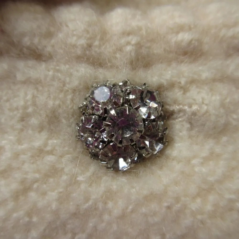 NWT J.Crew Odette Sweater Lady Jacket in Heather Muslin Jewel Button Cardigan S - Image 4