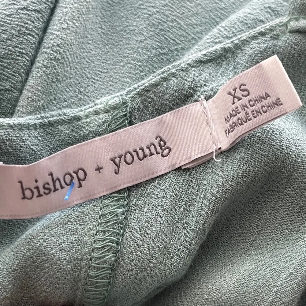 BISHOP + YOUNG | Green Tie Dye Tunic Tank Top Sz XS - Image 6