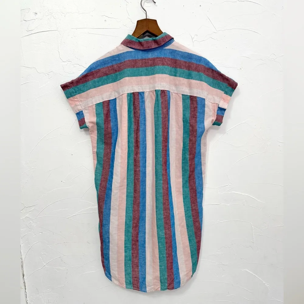 Madewell Central Shirtdress in Flagstaff Stripe - Image 10