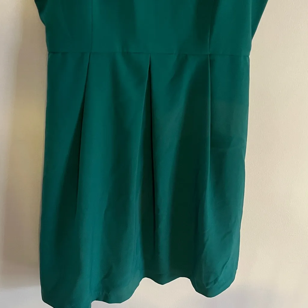 Adelyn Rae Teal Sleeveless Mini Dress - Image 3