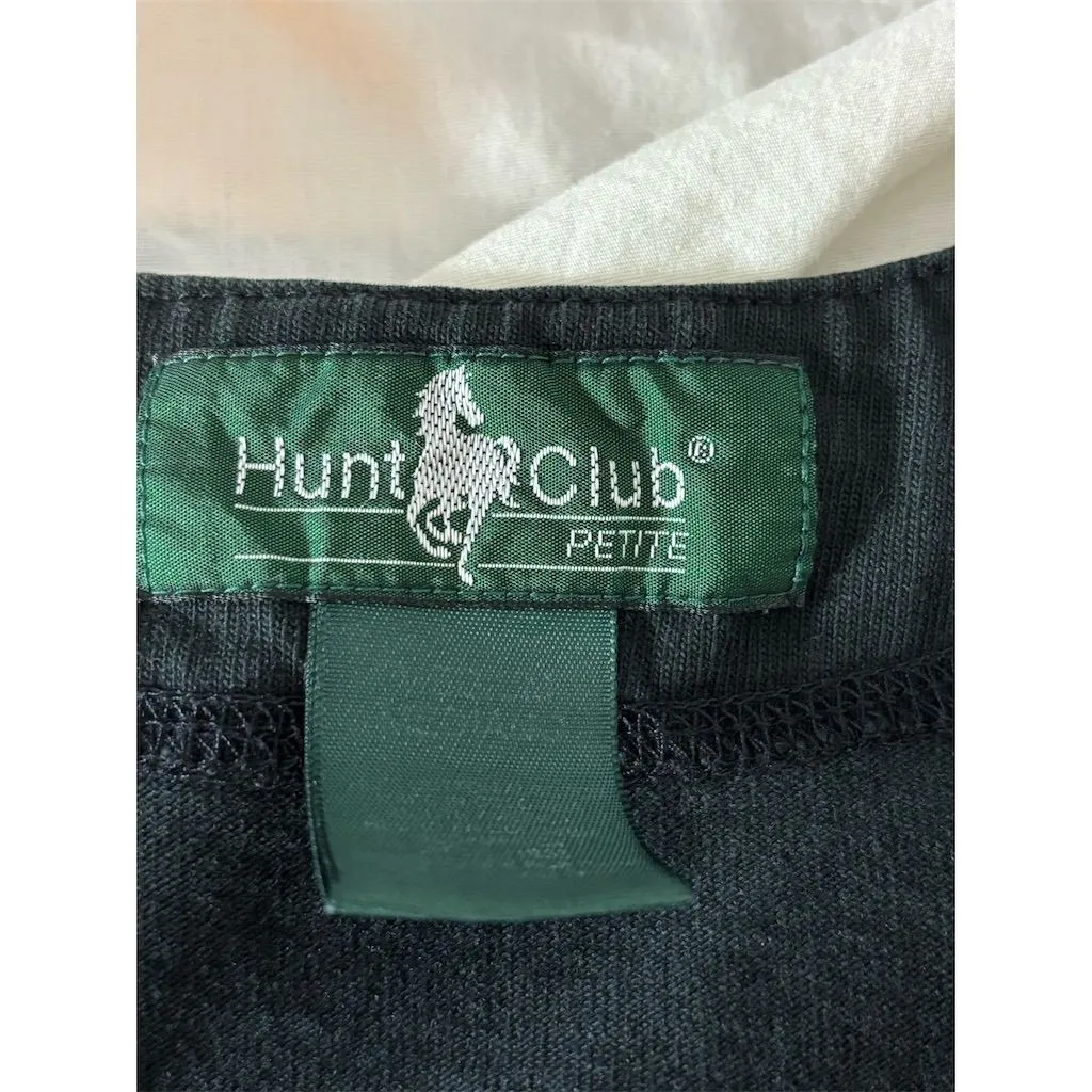 Hunt Club Women's Petite M Black Button-Up‎ Casual Jacket - Image 4