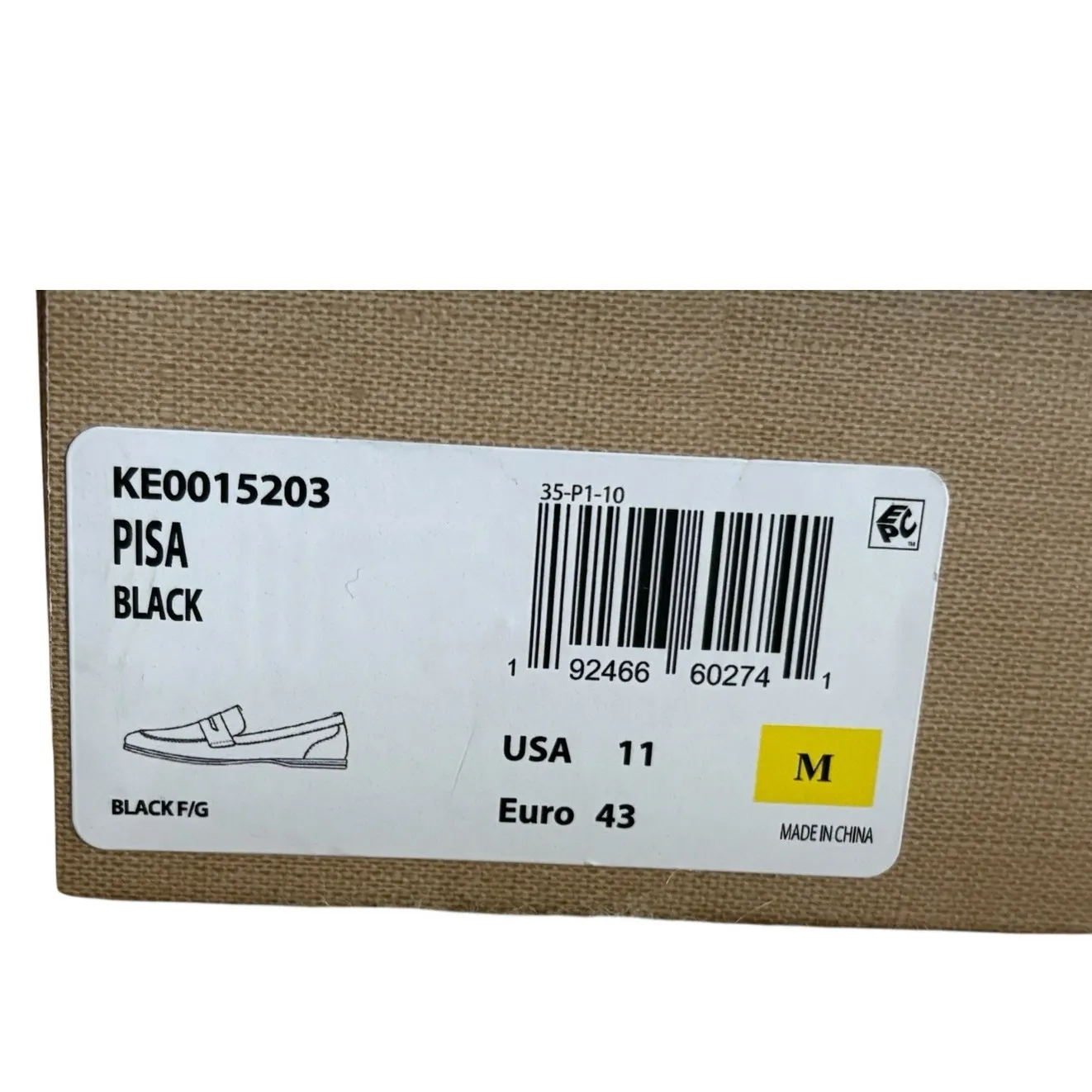 KORK-EASE Pisa Black Leather Penny Loafer Size 11 - Image 7