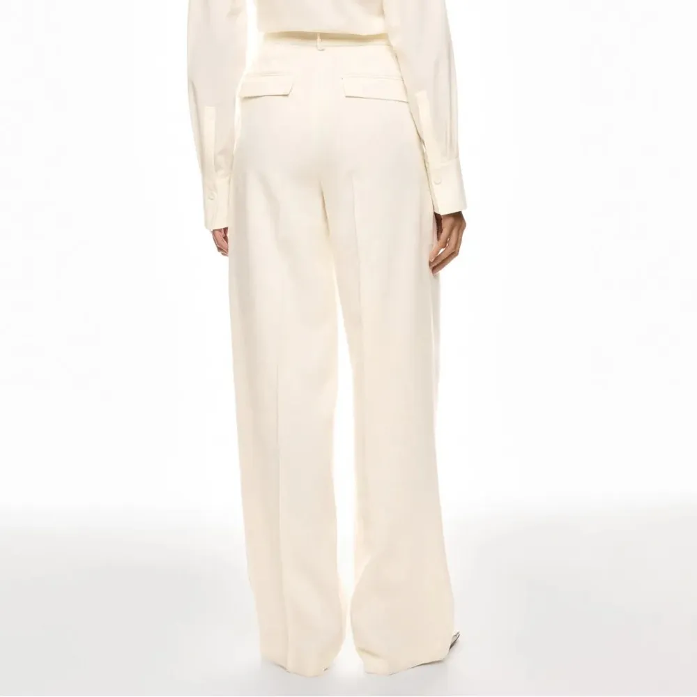 Róhe Winter White Trouser Size 6 - Image 2