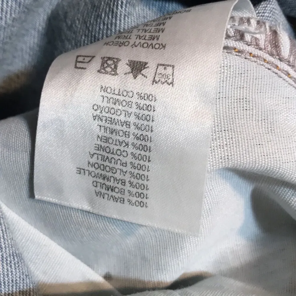 Ragged priest ladies oversized 100% cotton cargo jogger denim jeans size 30 - Image 13