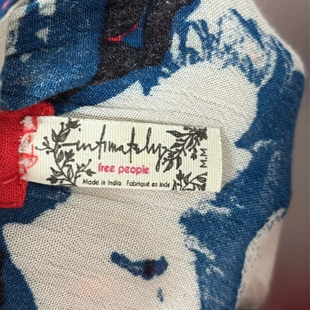 Free People Sweet Lucy slip dress cherry kiss summer festival size medium - Image 8