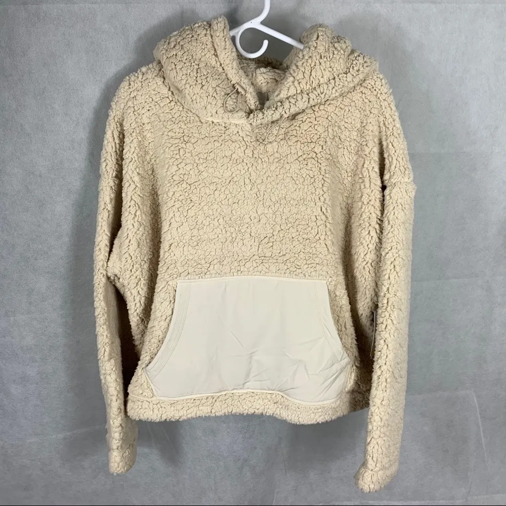 Zella Cassie Faux Shearling hoodie - Image 3