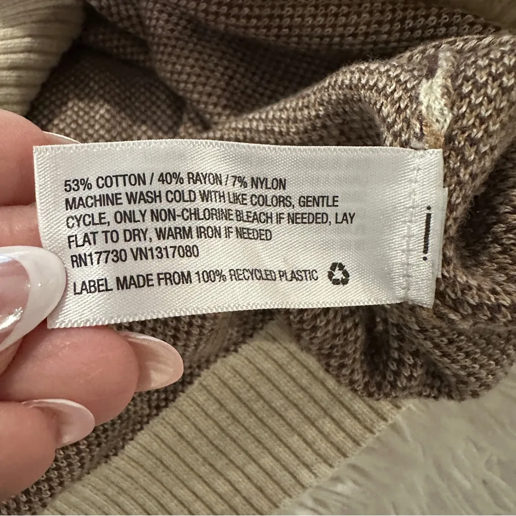 A New Day Leopard Print Crewneck Sweater Small – Baddie / Mob Wife Chic - Image 8