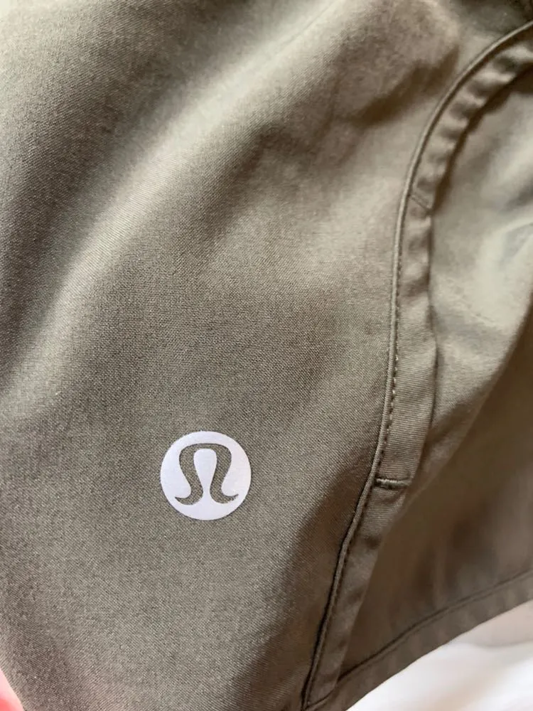 Lululemon Green Running Shorts - Image 3