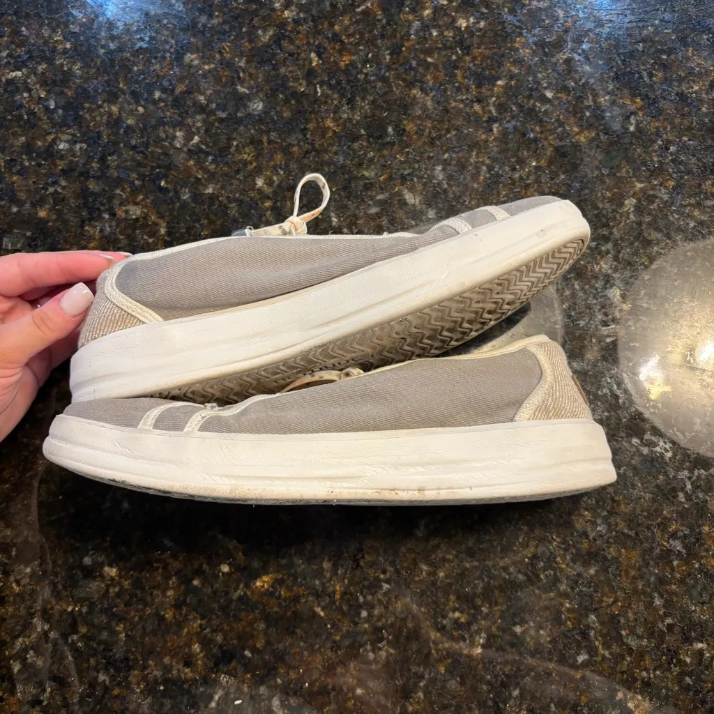 HEY DUDE Karina Joy Stone Grey Slip On Casual Comfort Shoes Womens Sz US 8 EU 39 - Image 5