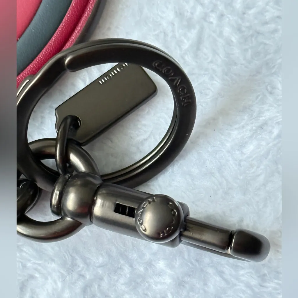 Coach Rainbow Leather Bag Charm - Image 5