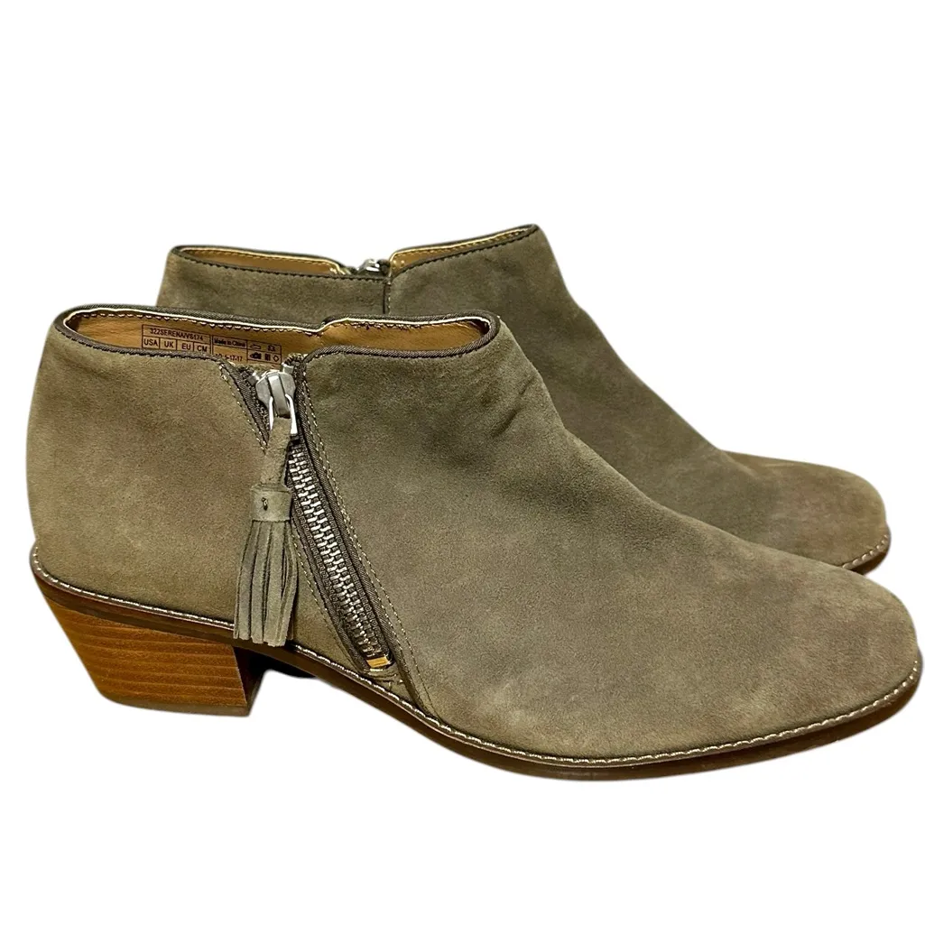 Vionic  Joy Serena Booties Griege Green 9 Like New - Image 6