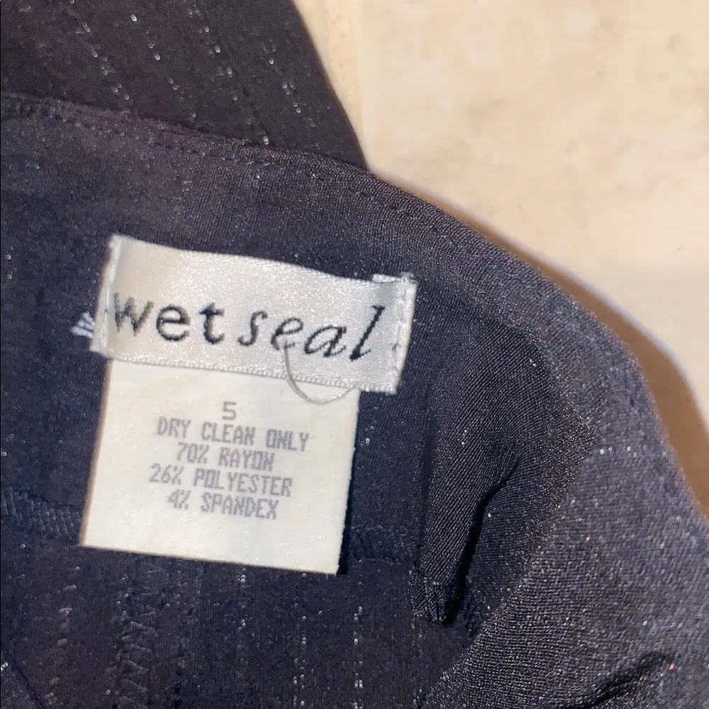 Wet seal black skirt - Image 5