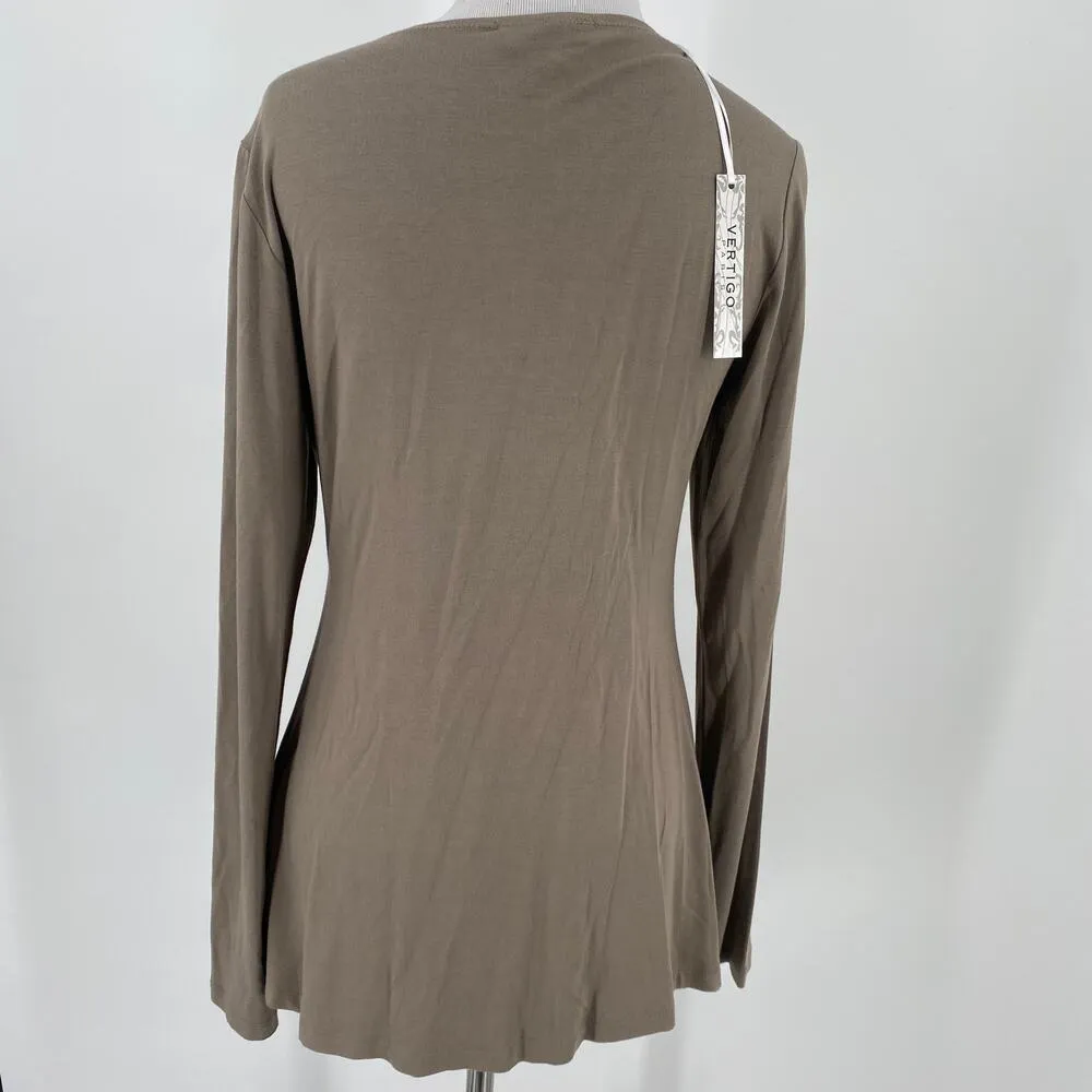 Vertigo Paris Knot Front Tunic New with Tags Size Medium - Image 6