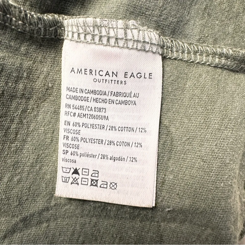 American Eagle Outfitters Crew Neck Casual Style Camo Short Sleeve Tee Sz XS - Image 7