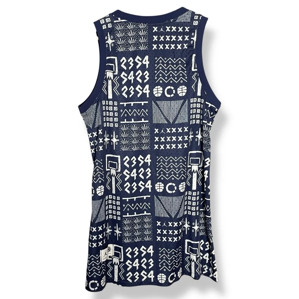 Nike Air Jordan Shift Dress Basketball (Her)itage Quai 54 Small Sleeveless Women - Image 4