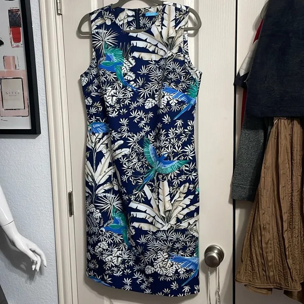 J. McLaughlin Belinda Parrot Kay Sheath Dress - Image 2
