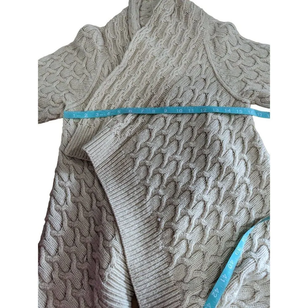 Calypso St. Barth Assymetric wool blend cardigan size Small - Image 6