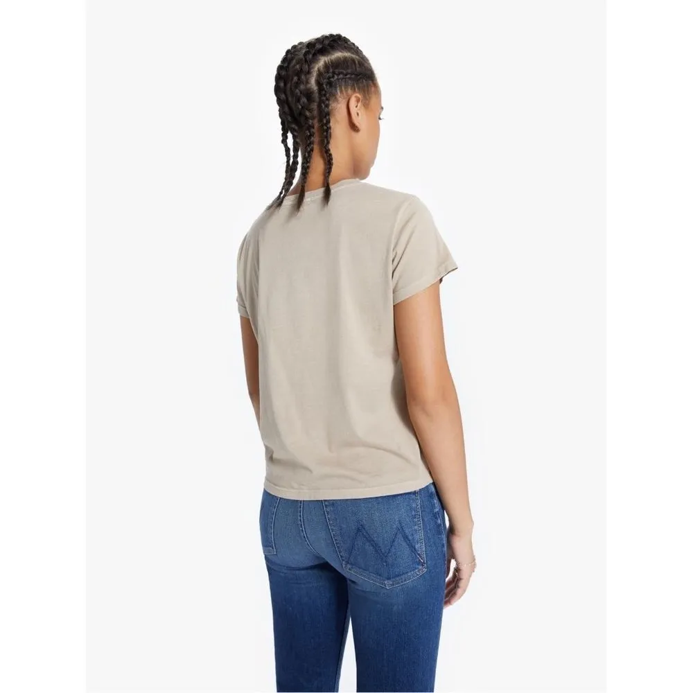 💕MOTHER💕 Boxy Goodie Goodie Tee ~ Cous Cous Size XS - Image 8