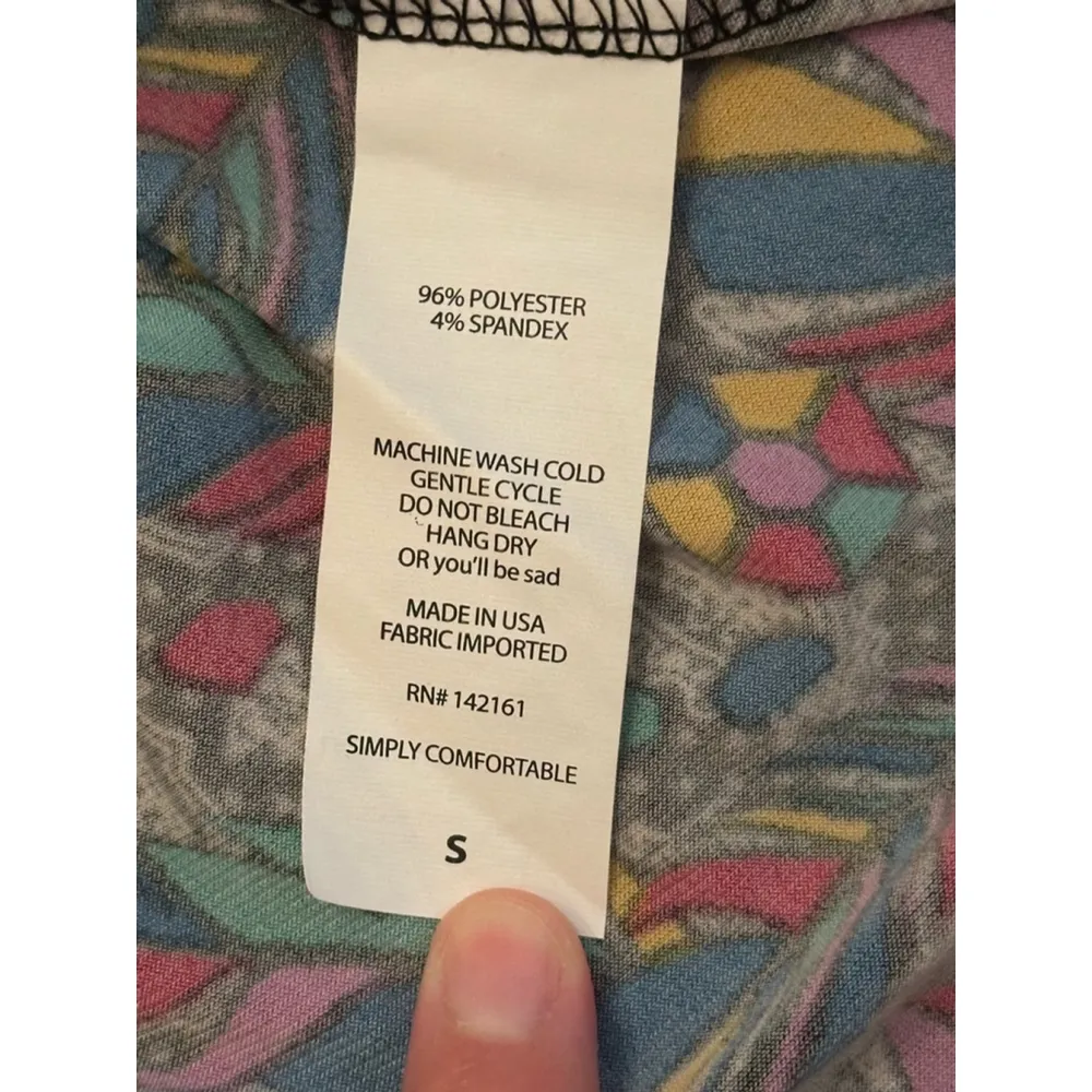 LuLaRoe  Small Feather Pattern Maxi Skirt - Image 10