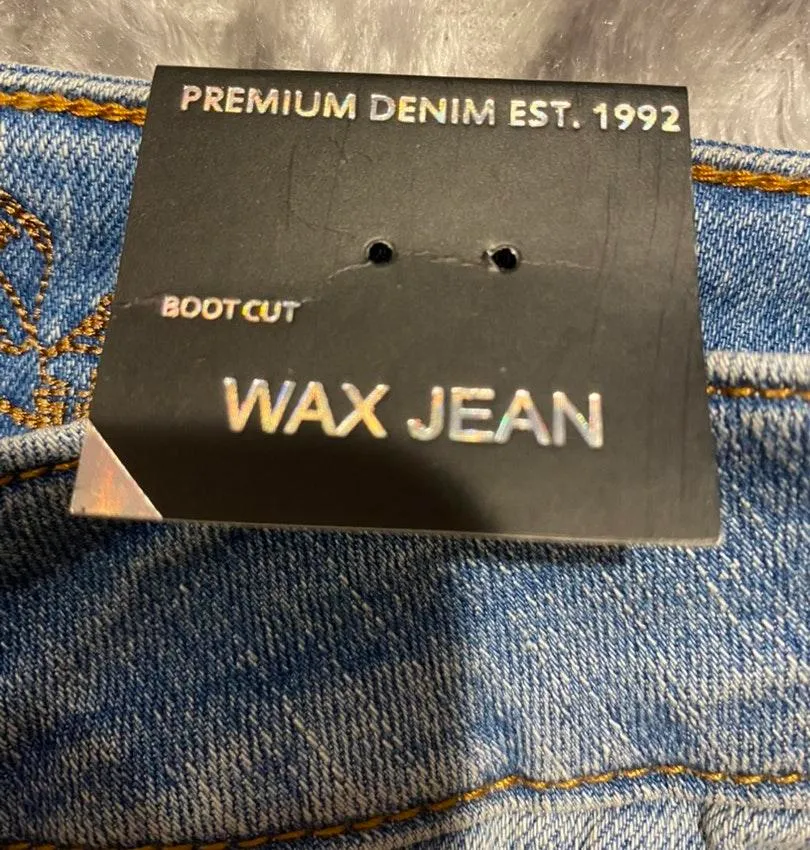 Wax Jeans Los Angeles Bootcut Blue Size 0 - Image 3
