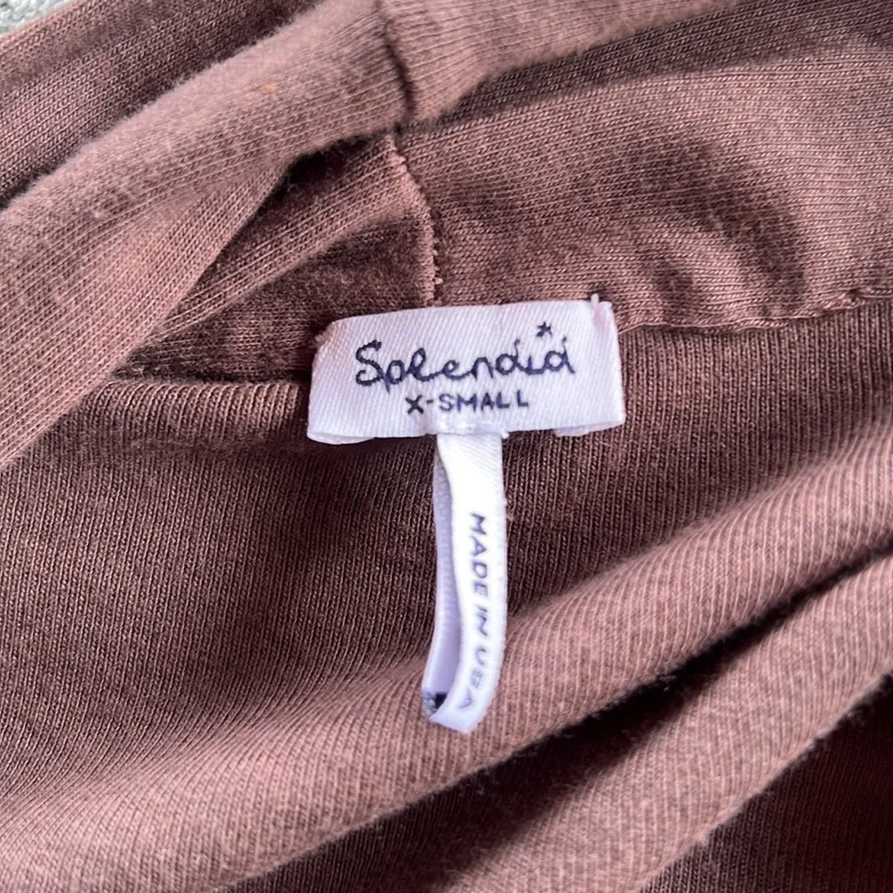 Splendid Open Front Short Sleeve Knit Cardigan - Image 7
