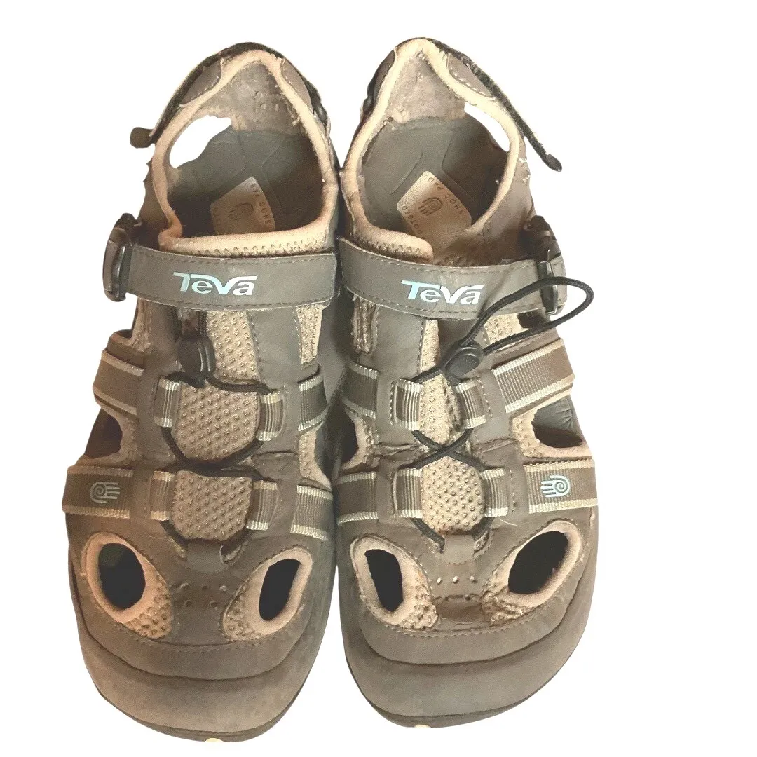 Teva Women's Omnium Strap Outdoor‎ Hiking Sandals Slate Size 10 - Image 3