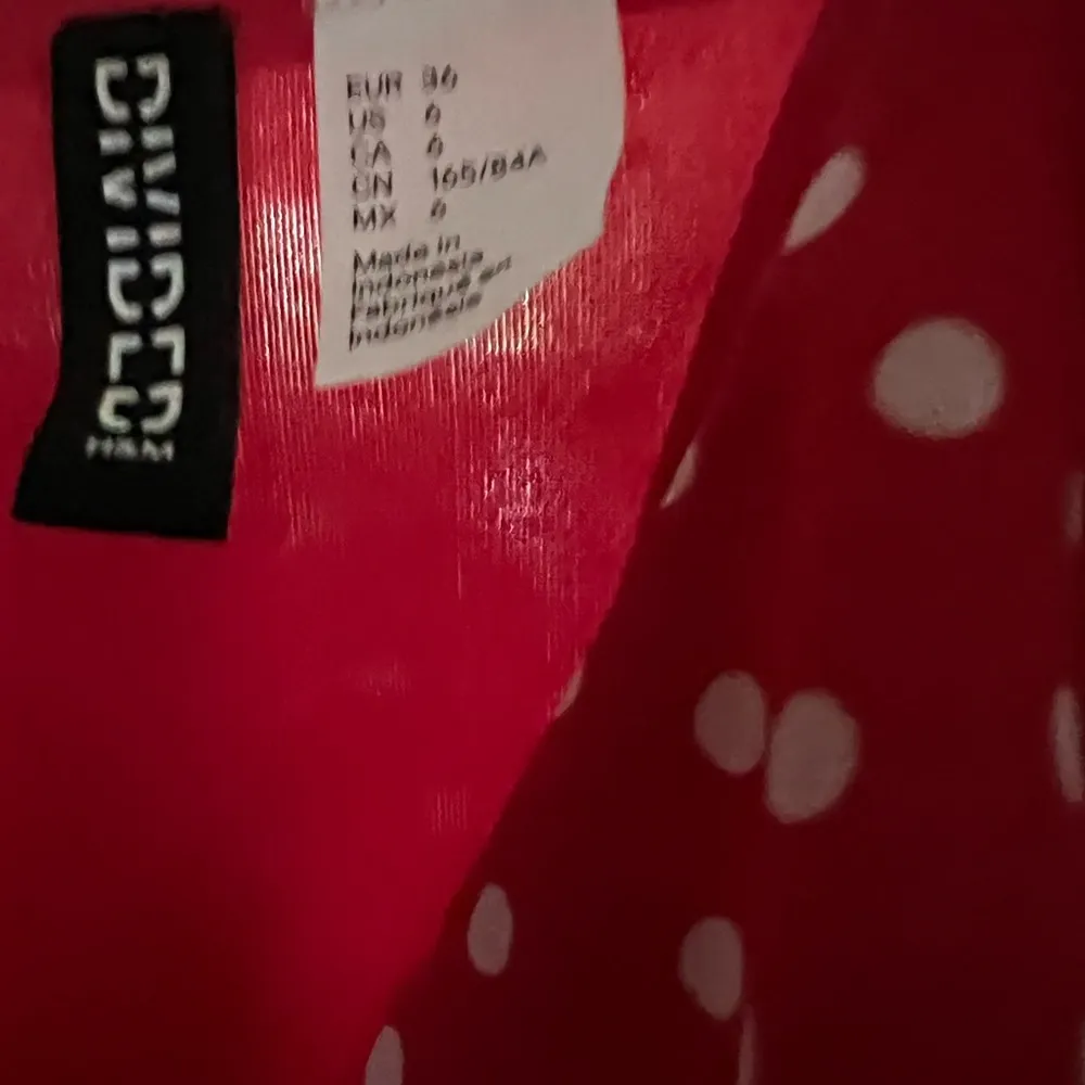 Red Polka Dot Wrap Dress - Image 2